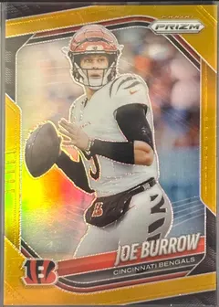 Joe Burrow [Gold] #62 2025 Panini Prizm Football