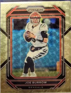 Joe Burrow [Gold Vinyl] #56 2022 Panini Prizm Football