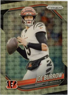 Joe Burrow [Gold Vinyl] #62 2025 Panini Prizm Football