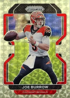 Joe Burrow [Gold Vinyl Prizm] #273 2021 Panini Prizm Football