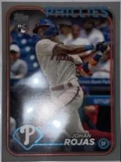 Johan Rojas [Platinum] #209 2024 Topps Baseball