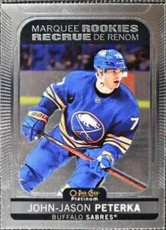 John Jason Peterka #299 2021 O Pee Chee Platinum Hockey