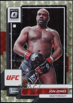 Jon Jones [Gold Vinyl] #85 2023 Panini Donruss Optic Ufc Ufc