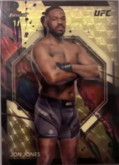 Jon Jones [Superfractor] #61 2024 Topps Finest Ufc Ufc