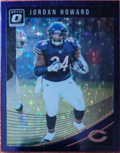 Jordan Howard [Purple Stars] #19 2018 Donruss Optic Football