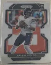 Justin Fields [Gold Shimmer] #334 2021 Panini Prizm Football