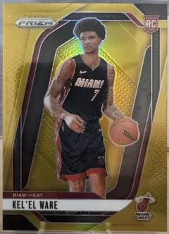 Kel'el Ware [Gold] #248 2024 Panini Prizm Basketball
