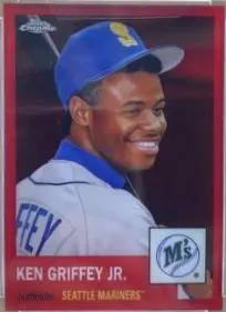Ken Griffey Jr. [Red Refractor] #450 2022 Topps Chrome Platinum Anniversary Baseball