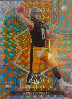 Kenny Pickett [Tessellation] #301 2022 Panini Mosaic Football