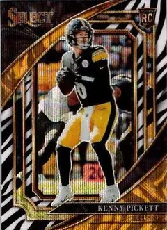 Kenny Pickett [Zebra] #342 2022 Panini Select Football