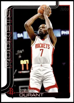 Kevin Durant [First] #157 2025 Topps Basketball