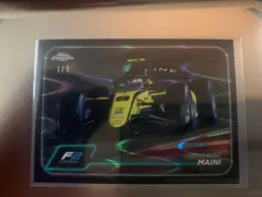 Kush Maini [Black RayWave Refractor] #99 2024 Topps Chrome Formula 1 Racing