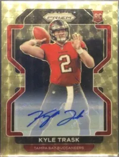 Kyle Trask [Autograph Gold Vinyl Prizm] #339 2021 Panini Prizm Football