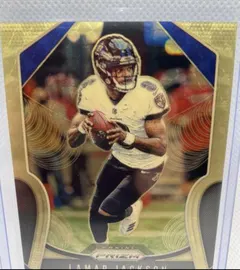 Lamar Jackson [Gold Vinyl Prizm] #71 2019 Panini Prizm Football
