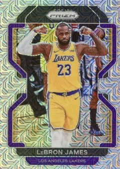 LeBron James [Mojo Prizm] #91 2021 Panini Prizm Basketball