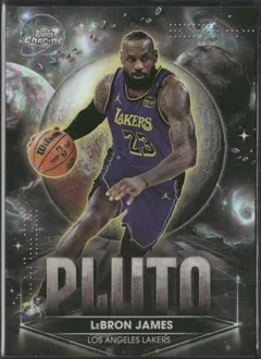 LeBron James [Pluto] #PPP-2 2025 Topps Cosmic Chrome Planetary Pursuit Basketball