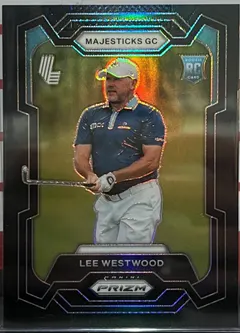 Lee Westwood [Black] #25 2024 Panini Prizm Liv Golf