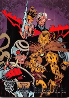 Lethal & Deadeye & Wired #86 1996 Fleer Amalgam Marvel