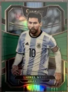Lionel Messi [Green] #76 2017 Panini Select Soccer