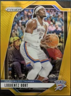 Luguentz Dort [Black Gold] #119 2024 Panini Prizm Basketball