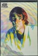 Luke Skywalker [Wave Refractor] #1 2022 Topps Galaxy Chrome Star Wars