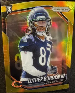 Luther Burden III [Gold] #331 2025 Panini Prizm Football