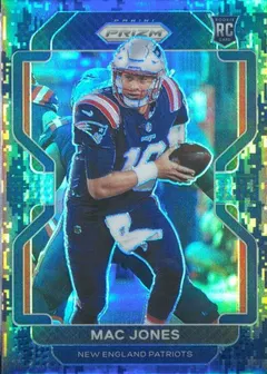 Mac Jones [Navy Camo Prizm] #336 2021 Panini Prizm Football