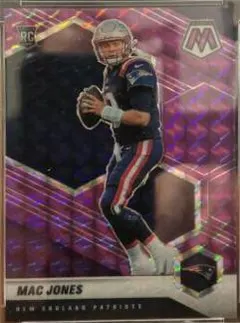 Mac Jones [Purple Mosaic] #306 2021 Panini Mosaic Football