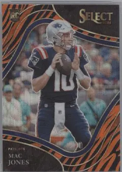 Mac Jones [Tiger] #351 2021 Panini Select Football