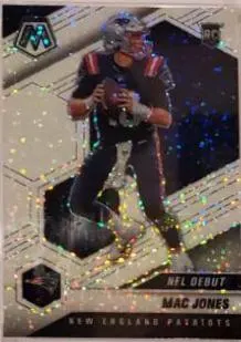 Mac Jones [White Sparkle] #245 2021 Panini Mosaic Football