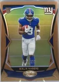 Malik Nabers [Bronze Mirror] #105 2024 Panini Certified Football