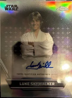 Mark Hamill as Luke Skywalker [Refractor] #A-MH 2024 Topps Hyperspace Autograph Star Wars