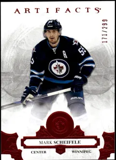 Mark Scheifele [Ruby] #41 2017 Upper Deck Artifacts Hockey