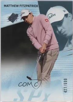 Matthew Fitzpatrick #SPX-26 2024 Upper Deck Portfolio Spx Golf