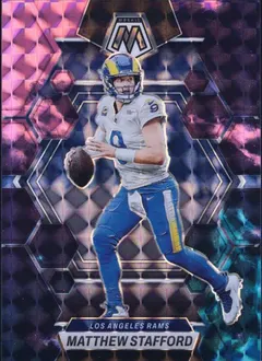 Matthew Stafford [Choice Nebula] #136 2023 Panini Mosaic Football