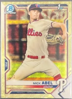 Mick Abel [Superfractor] #BCP-42 2021 Bowman Chrome Prospects Baseball