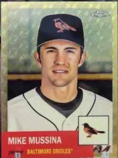 Mike Mussina [SuperFractor] #68 2022 Topps Chrome Platinum Anniversary Baseball