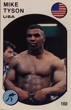 Mike Tyson 1988 Panini Supersport Boxing
