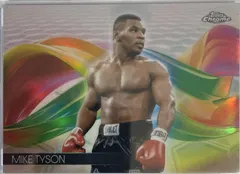 Mike Tyson #HX-3 2024 Topps Chrome Helix Boxing
