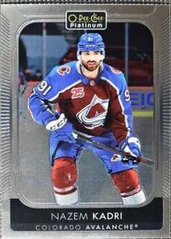 Nazem Kadri #97 2021 O Pee Chee Platinum Hockey