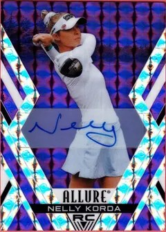 Nelly Korda [Purple Diamond Autograph] #41 2026 Upper Deck Allure Golf