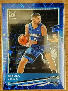 Nikola Vucevic [Blue Velocity] #130 2020 Panini Donruss Optic Basketball