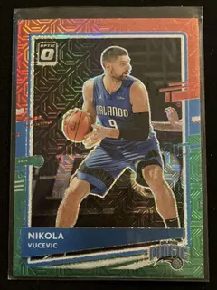 Nikola Vucevic [Choice Red Green] #130 2020 Panini Donruss Optic Basketball