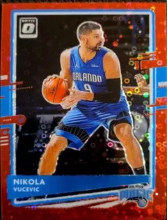 Nikola Vucevic [Fast Break Red] #130 2020 Panini Donruss Optic Basketball