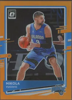 Nikola Vucevic [Orange] #130 2020 Panini Donruss Optic Basketball