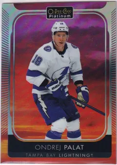 Ondrej Palat [Sunset] #75 2021 O Pee Chee Platinum Hockey