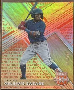 Osleivis Basabe [Aspirations Orange] #152 2019 Panini Elite Extra Edition Baseball