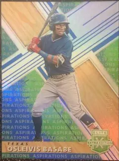 Osleivis Basabe [Aspirations Tie Dye] #152 2019 Panini Elite Extra Edition Baseball