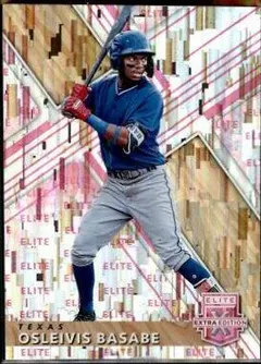 Osleivis Basabe [Pink] #152 2019 Panini Elite Extra Edition Baseball