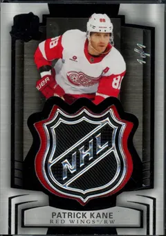 Patrick Kane [Black Shield Gold Foil Patch] #42 2024 Upper Deck The Cup Hockey
